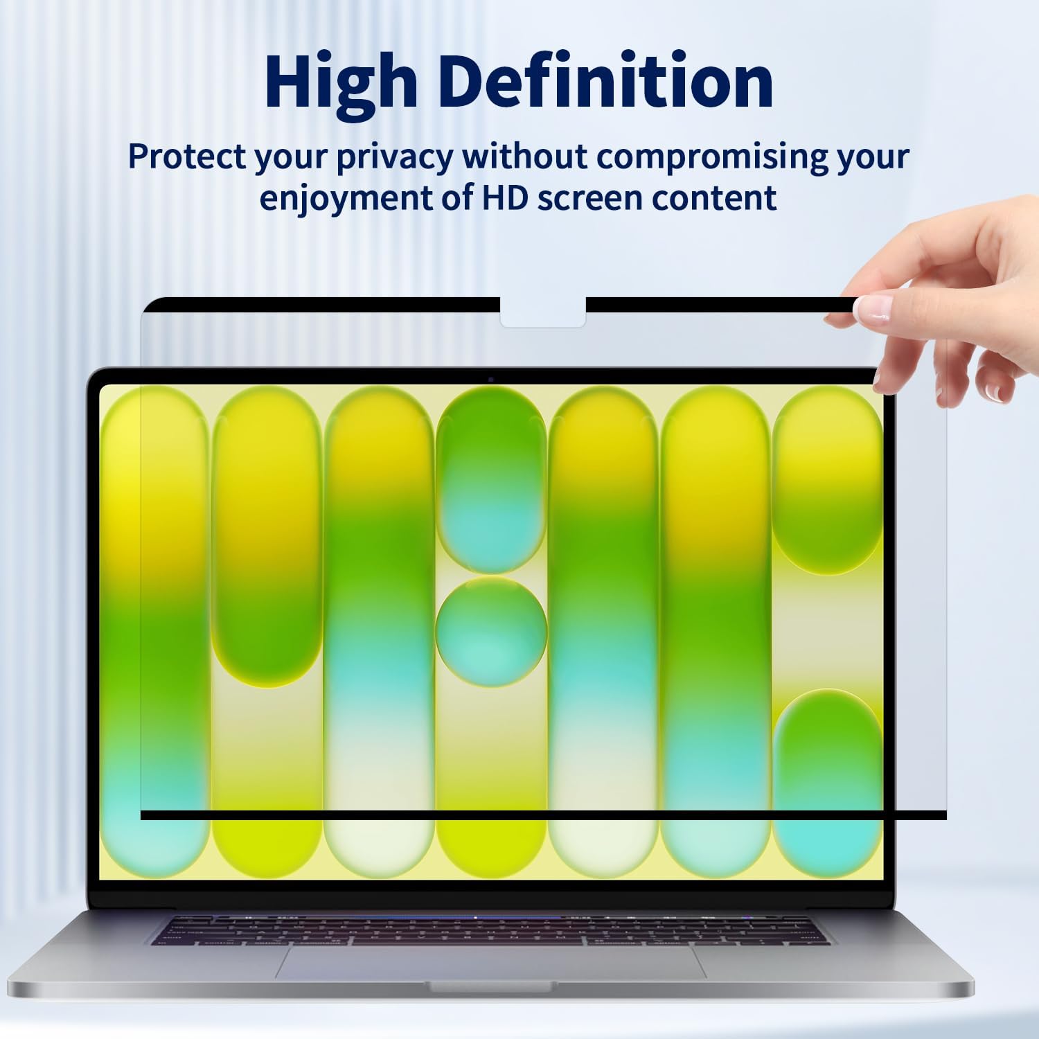Magnetic Privacy Screen for 2026 MacBook Neo 13-Inch, Removable Matte Laptop Privacy Screen Shield Anti Glare Blue Light Filter - Anti-Spy for Mac Neo A18 Pro Chip