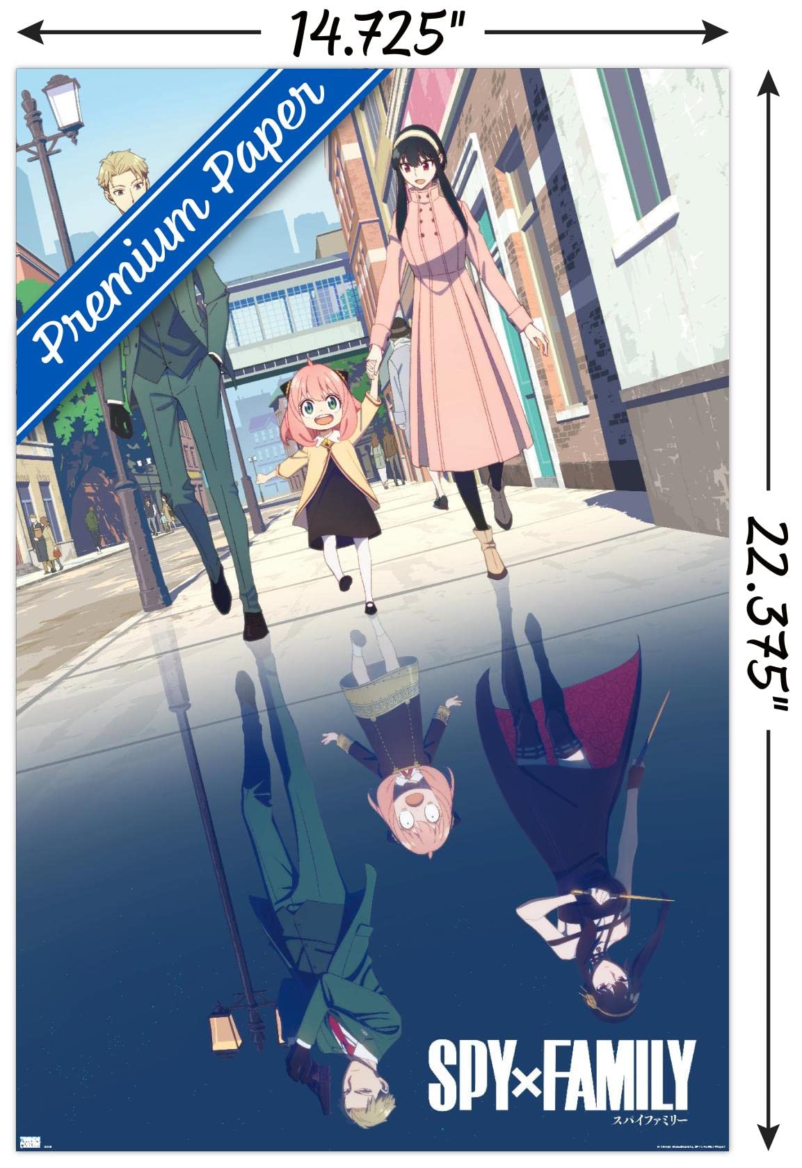 Amazon.com: Trends International Spy x Family - Family Key Art