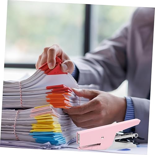 Miniatura 5 de Tofficu Engrapadora de mano, grapadora de oficina para escritorio, reutilizable, grapadora de escritorio, grapadora de mano profesional, grapadora
