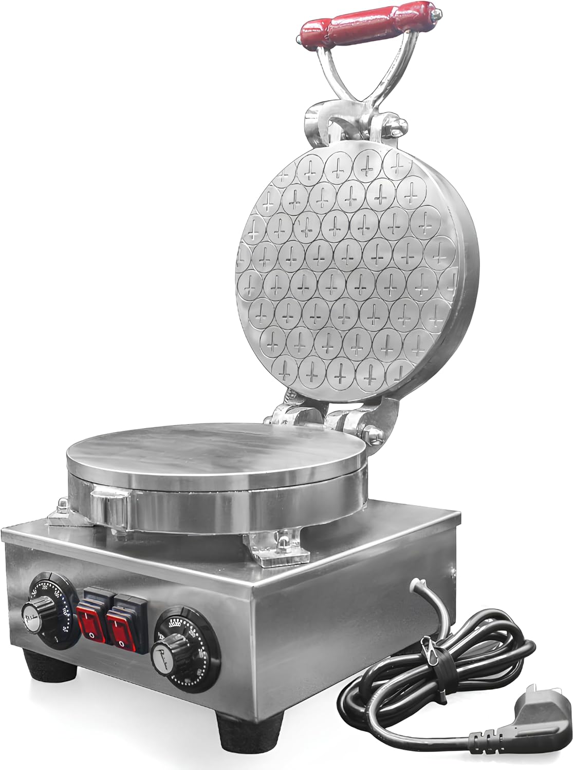 Altar Bread Maker Cross Communion Wafer Cutter 9in Stainless Handle (42PCS)