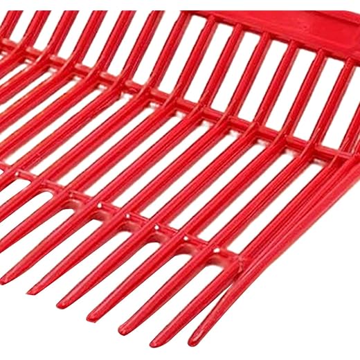 Manure Fork Replacement Head Red