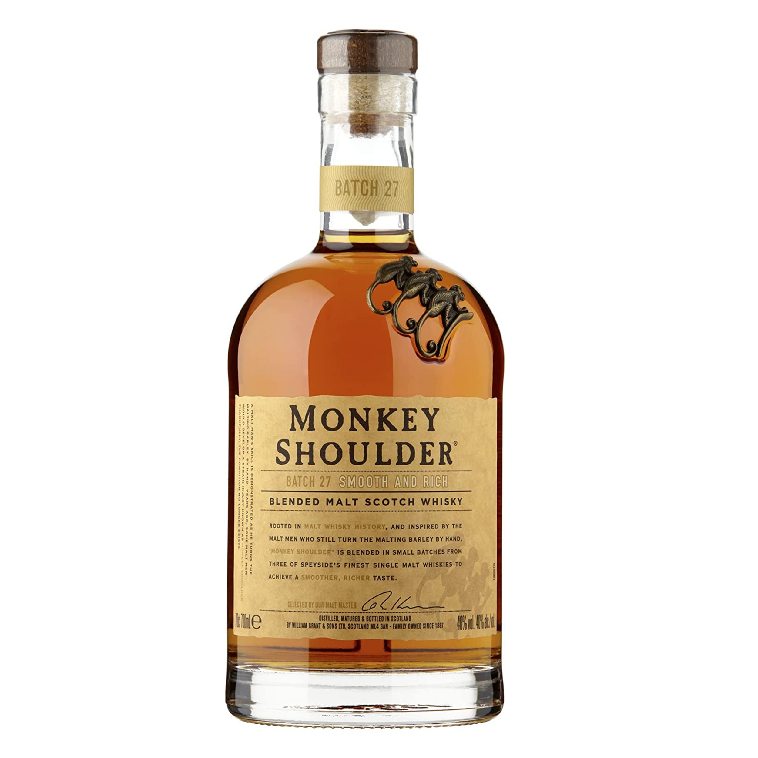 Monkey Shoulder Whisky 40% Vol. 700 ml -