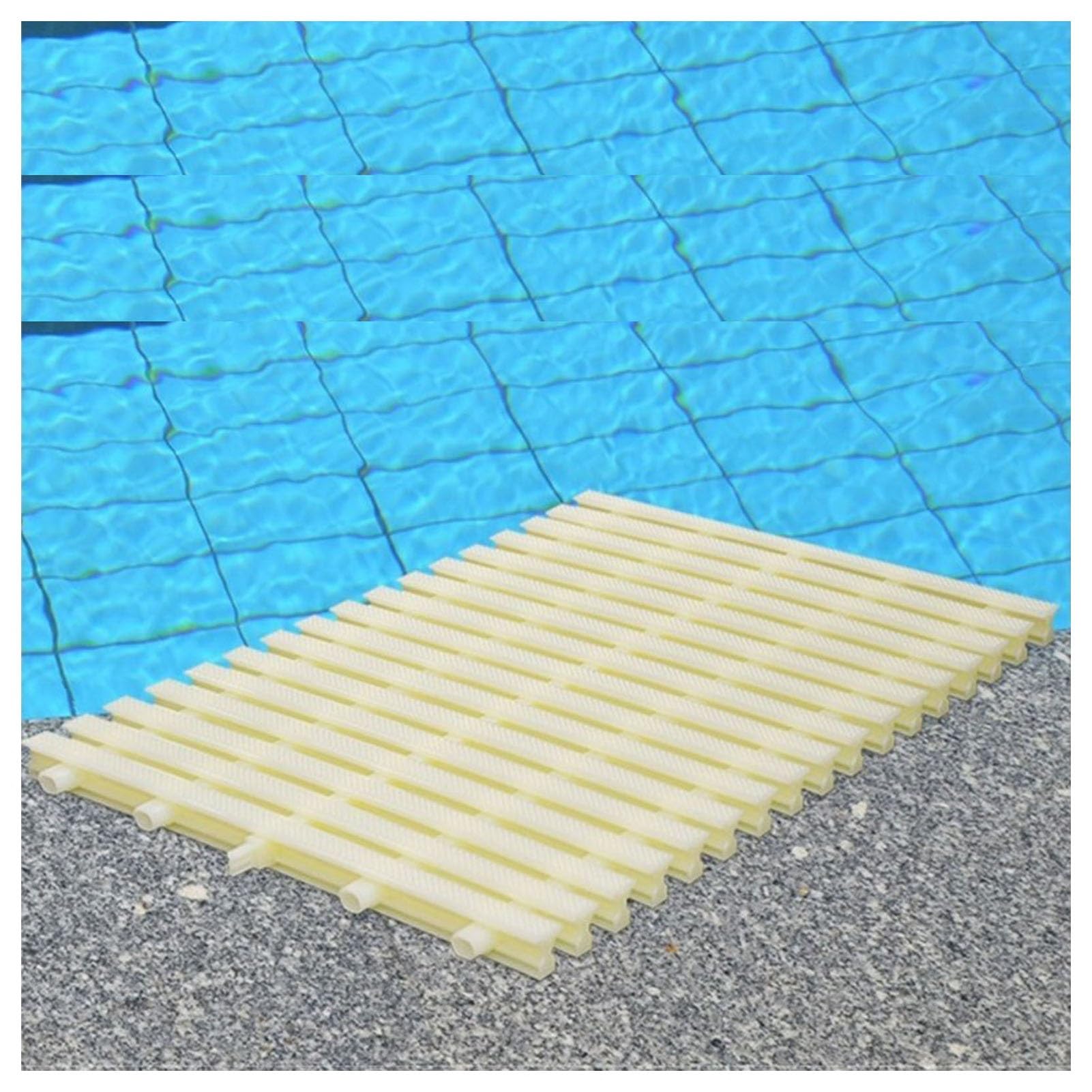 Grille de drainage rotative pour évacuer l'eau sans stagnation lot de 10