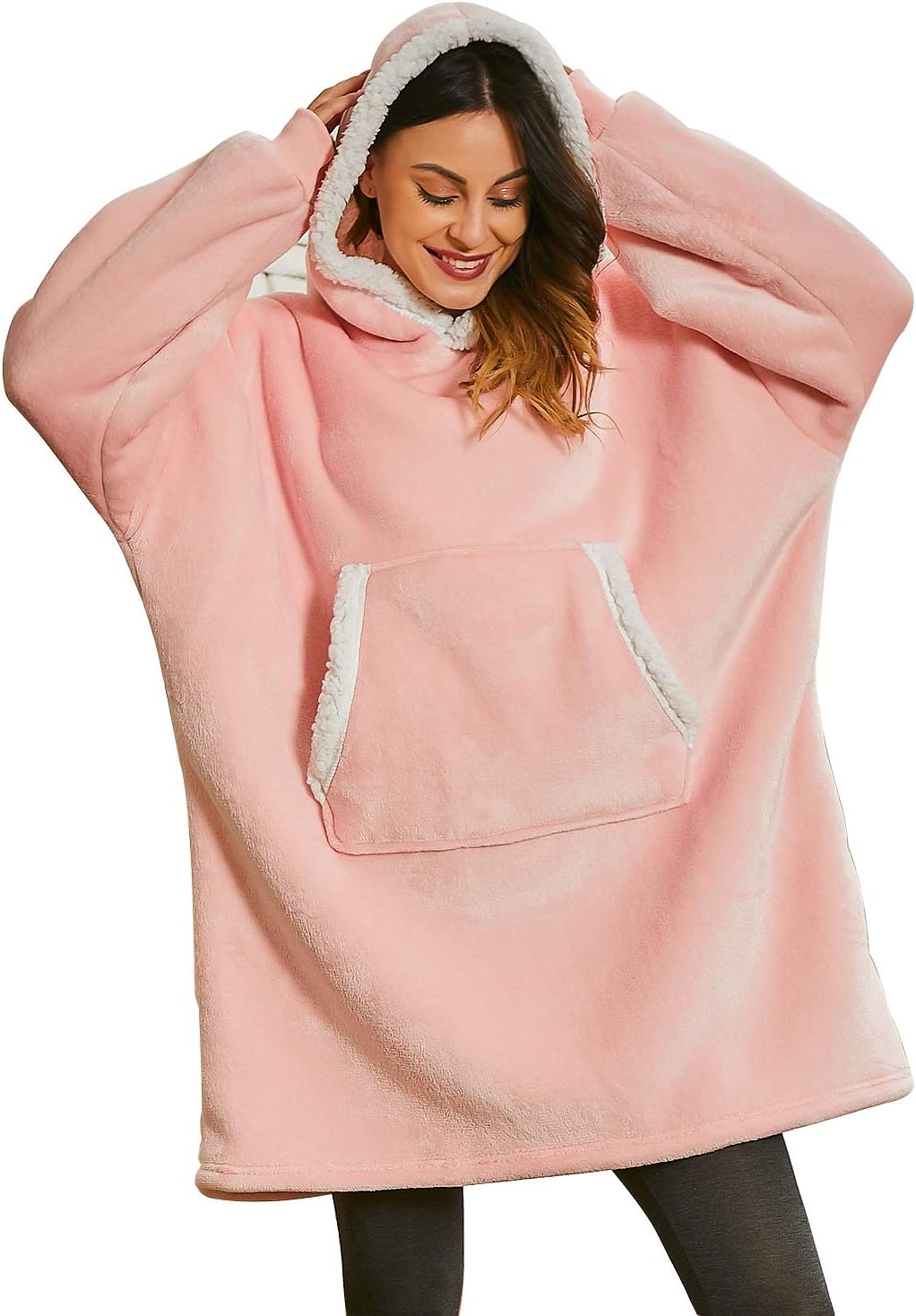 Oversized Hoodie Sweatshirt , Fleece 