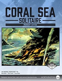 Coral Sea Solitaire Midnight Edition: An Original Bookgame (Original Bookgames)
