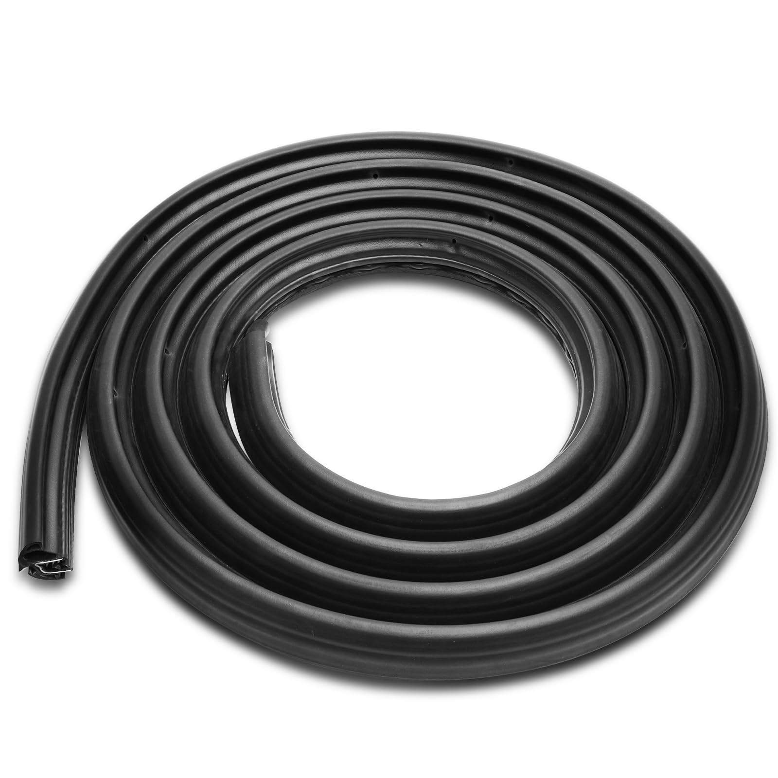 Photo 1 of A-Premium Front Right - Door Weatherstrip Seal Compatible with Chevrolet Tahoe, Suburban 1500, Suburban 2500, Avalanche & GMC Yukon, Yukon XL 1500, Yukon XL 2500 & Cadillac Escalade, Escalade ESV
