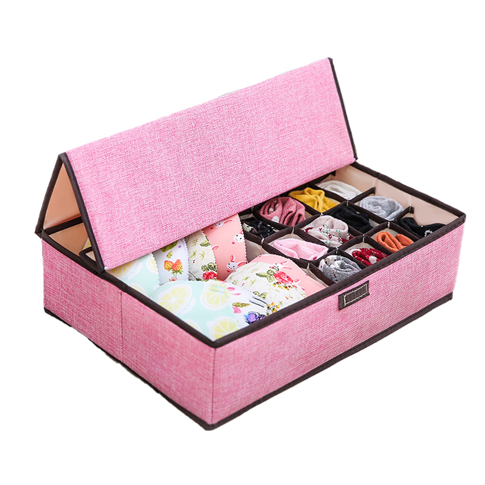 Boîte de rangement pour sous-vêtements et chaussettes : l'organiseur de tiroir pliable