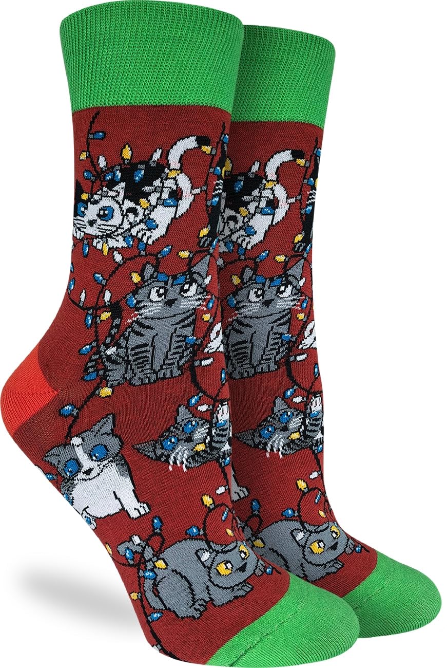 Good Luck Sock Women's Breaching Orcas Socks, Adult, Shoe Size 5-9 — view 264