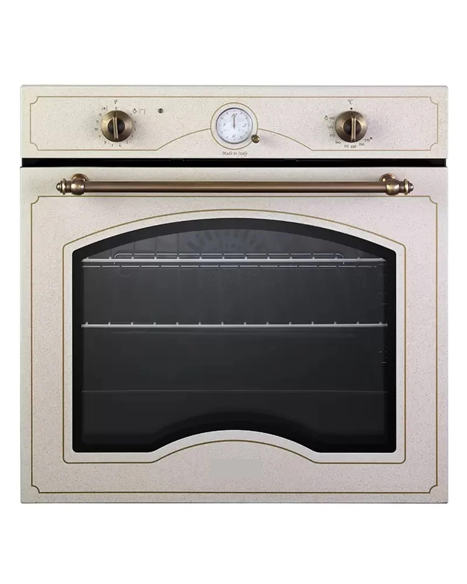 CGV9LAV - Forno a gas, multifunzione, 71 litri, colore Avena, Classe energetica A