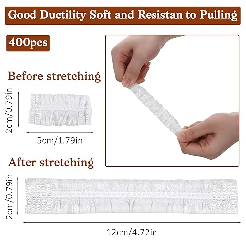 Disposable Ear Covers 400pcs - Waterproof Shower & Hair Dye