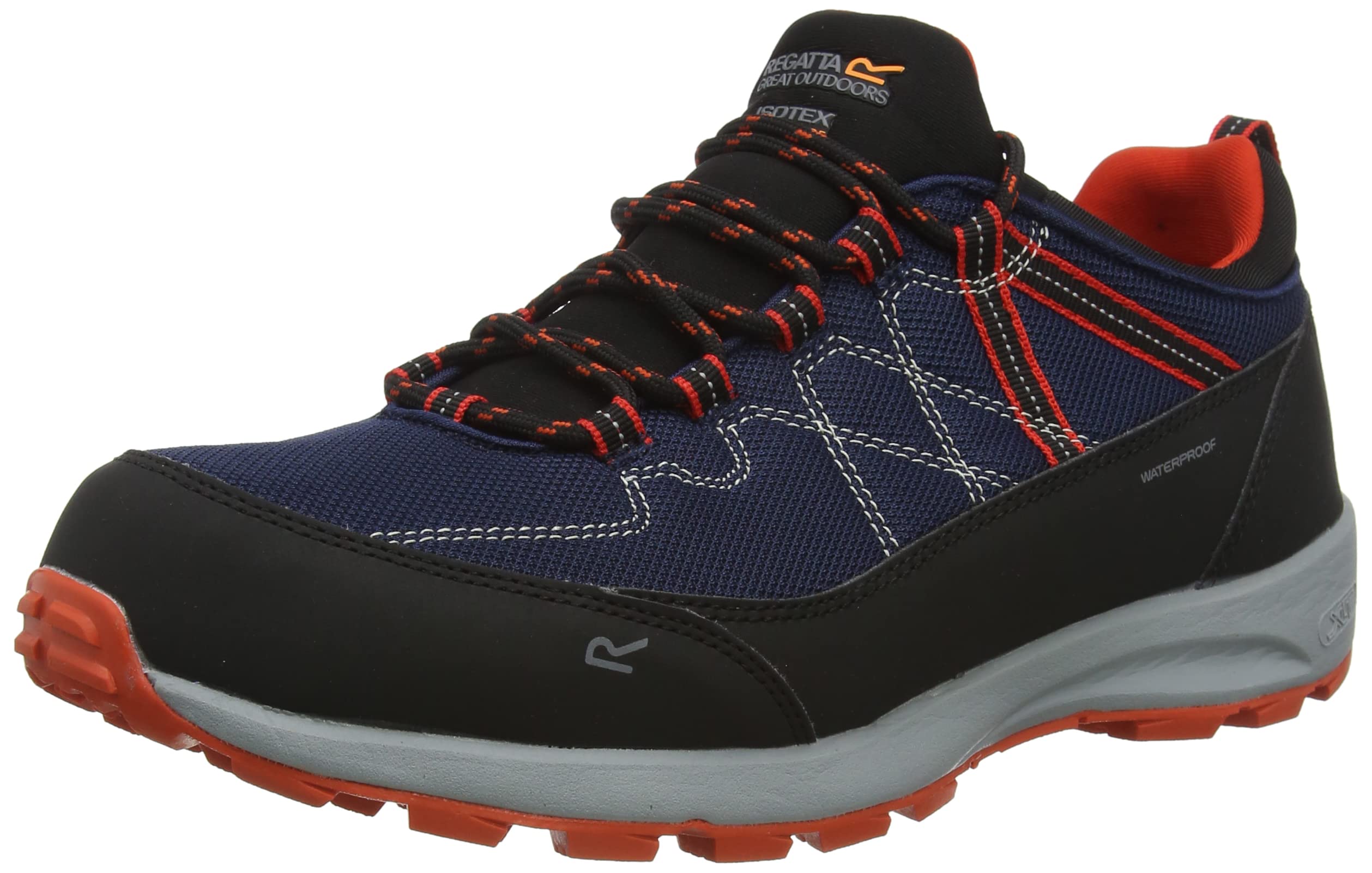Regatta Men's Samaris Lite Low Ankle Boot, Moonlight Denim Orange, 6.5 UK