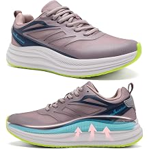 Womens Orthopedic Road Running Shoes Comfortable Arch Supports Plantar Fasciitis Orthotic Athletic Sneakers, Casual Supportive Flat Feet High Arch Walking Shoes for Foot Heel and Pain Relief