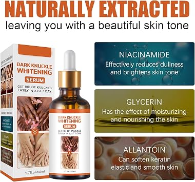 DMQ Dark Knuckles Remover From Hand,Dark Spot Correcting Glow Serum,Lightweight Body Oil,Whitening Serum,Hyperpigmentation,Dark Spot Remover For Hand & Foot & Body,Brightening Body Oil For Darkness