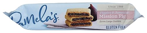 Miniatura 7 de Pamelas Products Figgies and Jammies Galletas sin gluten higo de misión 9 onzas paquete de 6
