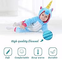 Vista 40 de TONWHAR - Mameluco con capucha, fantástico disfraz infantil de varios animales, como tigre o dinosaurio Multi