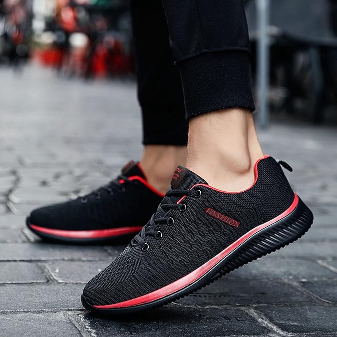 Women's Trainers Wide Fit Wedge Walking Sneakers Casual Fashion Non Slip Sport Shoes Lightweight Low Top Slip on Orthopedic Trainers Breathable Mesh Arch Support Shoe