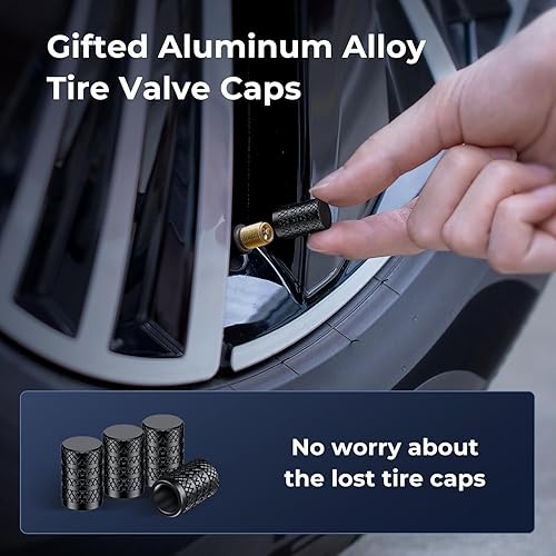 Miniatura 9 de Syncwire Inflador de neumáticos, compresor de aire portátil, bomba de aire de 150 PSI para neumáticos de automóvil 3 veces más rápido Inflado