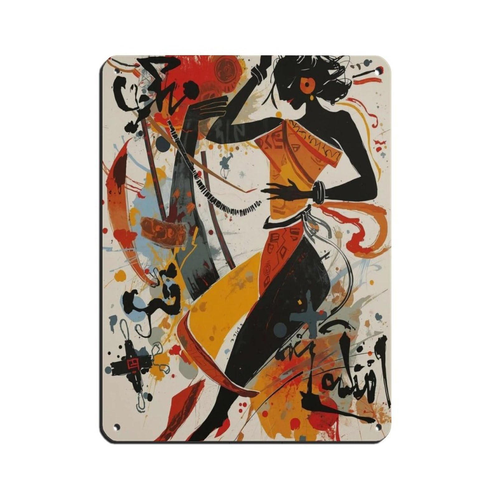 Poster rétro en métal pour remplacer un cadre cassable décoration murale 30x40