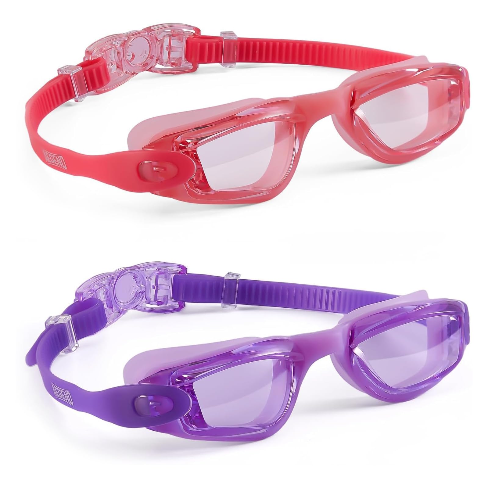 Aegend Swim Goggles for Kids 3-14 Anti-Fog Anti-Leak Goggles for Swimming