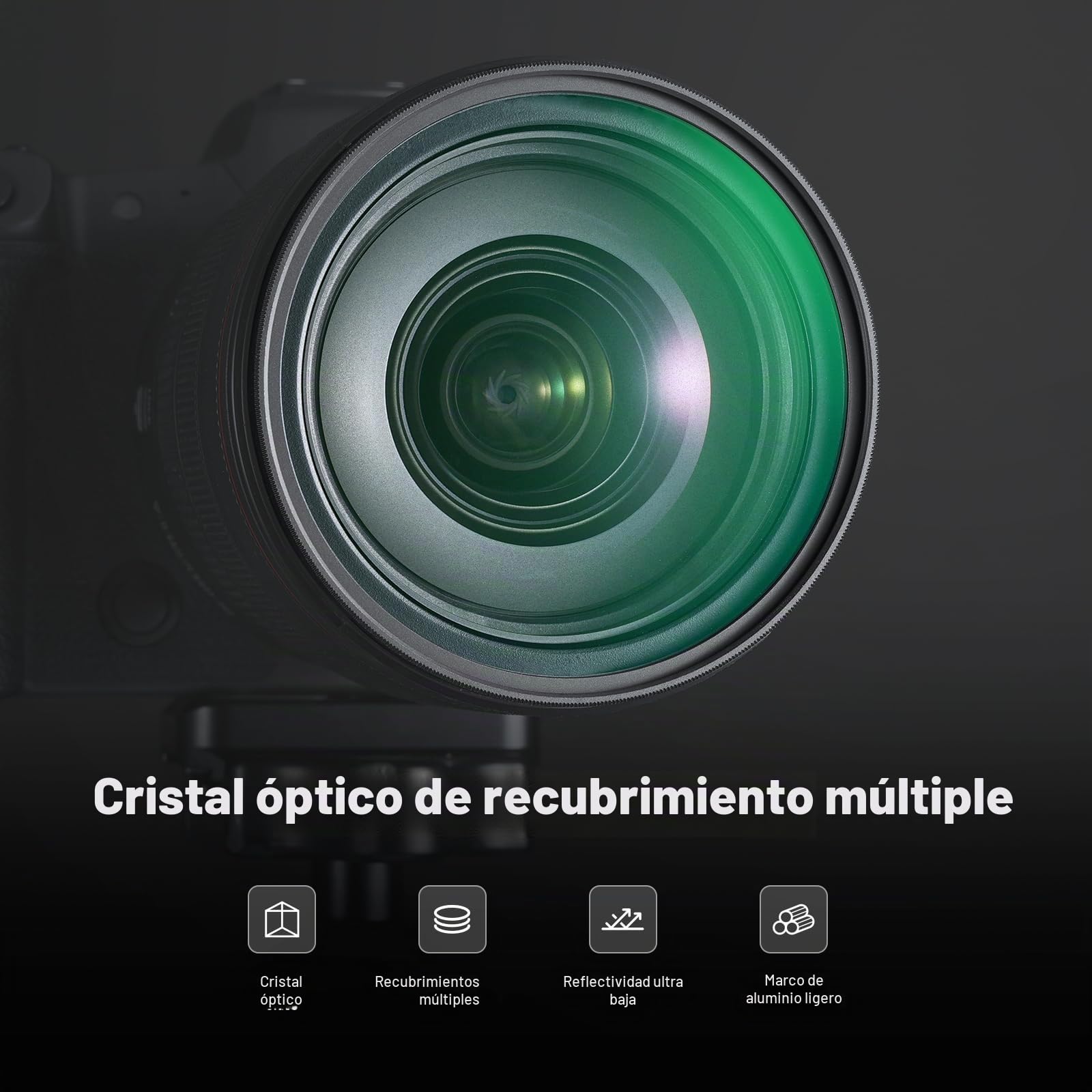 NEEWER 82mm Juego de 2 Filtros de Difusión Negra 1/4 y 1/8 de Efecto Cinematográfico Nebuloso, Recubrimiento Múltiple, con Estuche y Paño de Limpieza para Fotografía y Vídeo