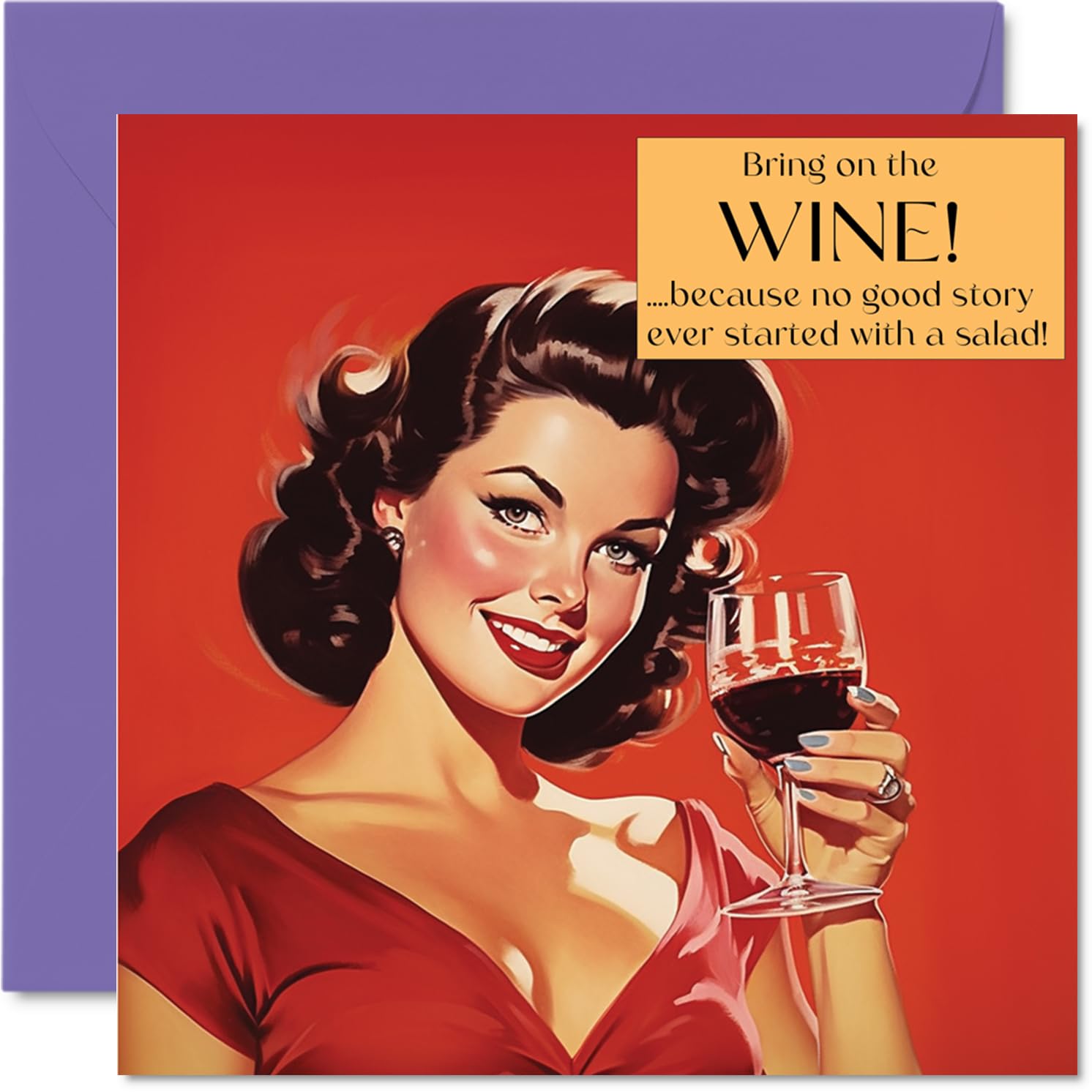 Fun Birthday Cards For Women - Bring On The Beers - Birthday Card For Sister Daughter Bestie Work Colleague, 145mm X 145mm Joke Humour Banter Bday Greeting Cards - View #2