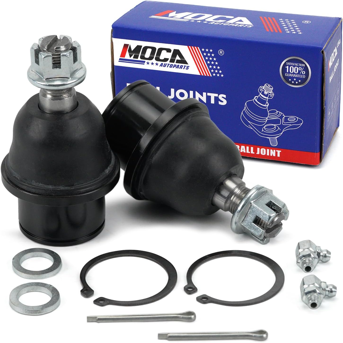 MOCA Front Lower Ball Joints K80149 Comaptible with 2003-2006 for Ford Expedition, 2005-2008 for Ford F-150, 2006-2008 for Lincoln Mark LT, 2004 for Ford F-150
