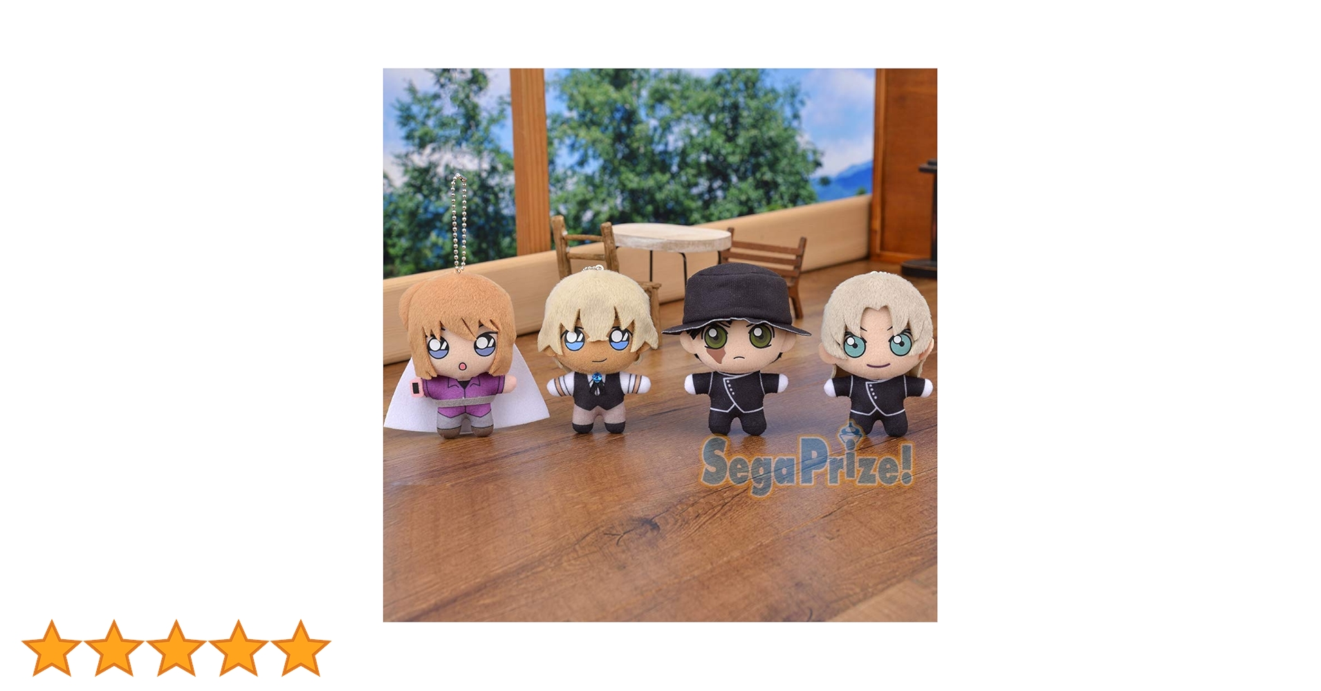 Amazon.co.jp: 名探偵コナン キーチェーンマスコット 漆黒の特急