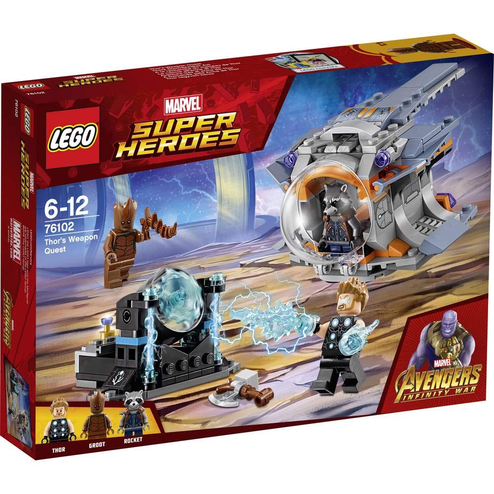 LEGO 76102 Super Heroes Aventura Tras el Arma de Thor
