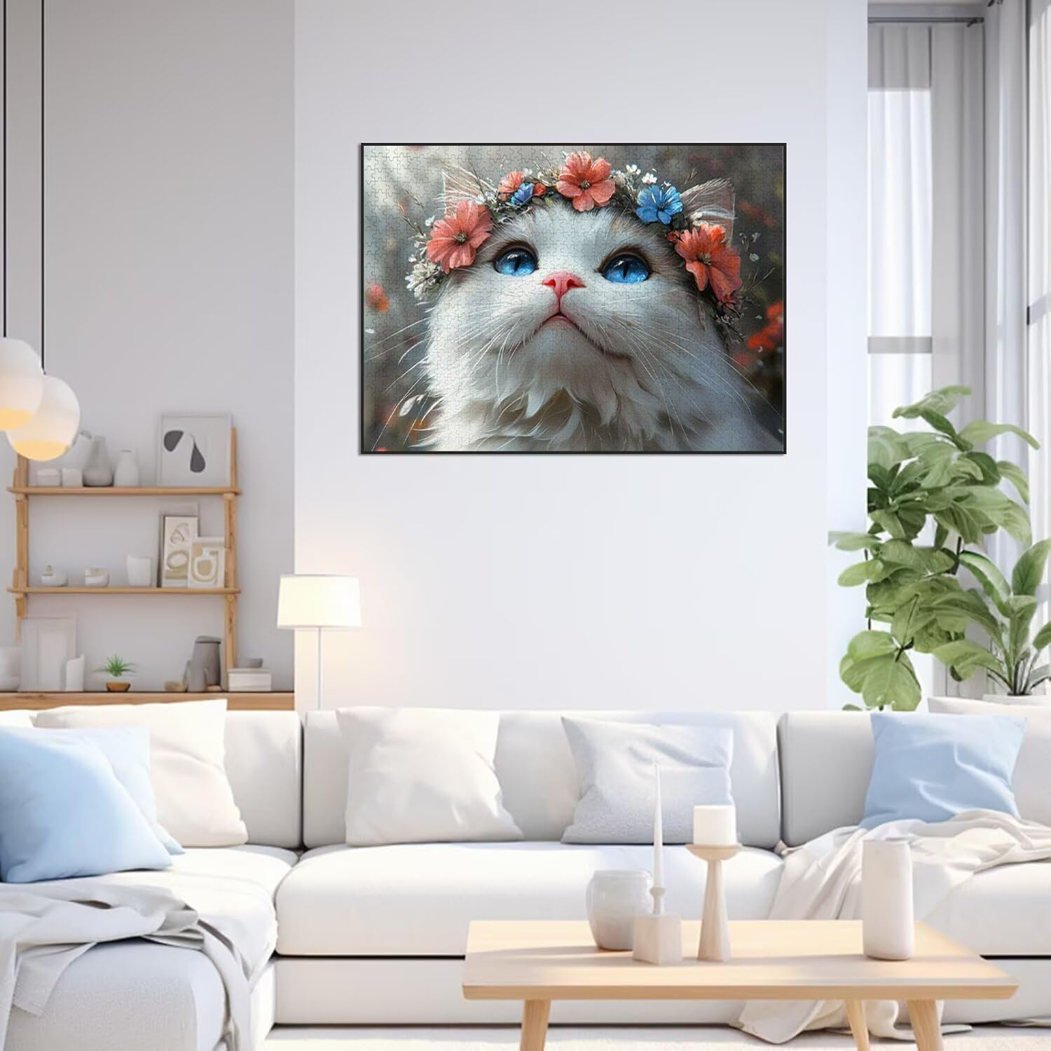 Puzzle 4000 Pezzi gatto Puzzle Classici per Gioco Familiare, n-493