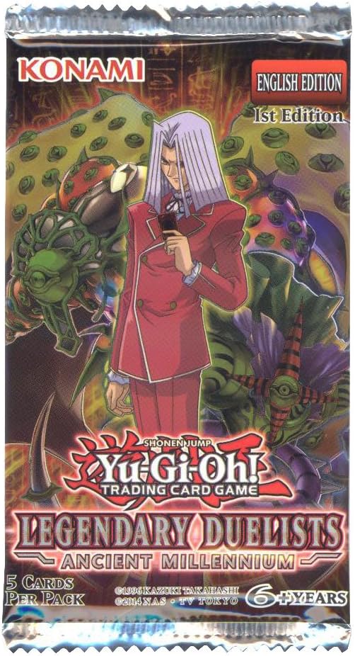 Konami Yu-Gi-Oh Cards - Legendary Duelists: Ancient Millennium - Booster Pack (5 Cards)