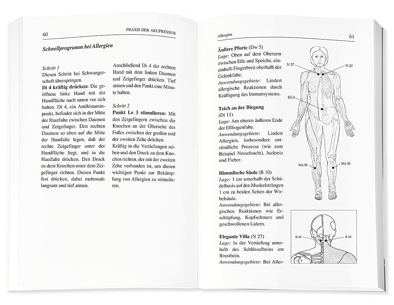 Heilende Punkte: Akupressur zur Selbstbehandlung von Krankheiten