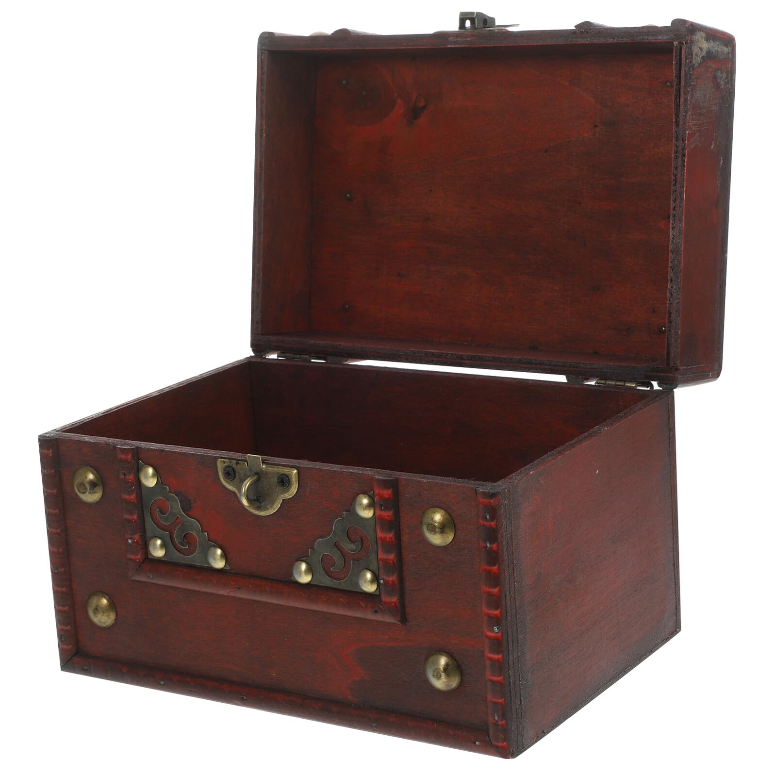 Boîte ancienne en bois VANZACK : fini le désordre sur votre bureau avec ce coffret vintage