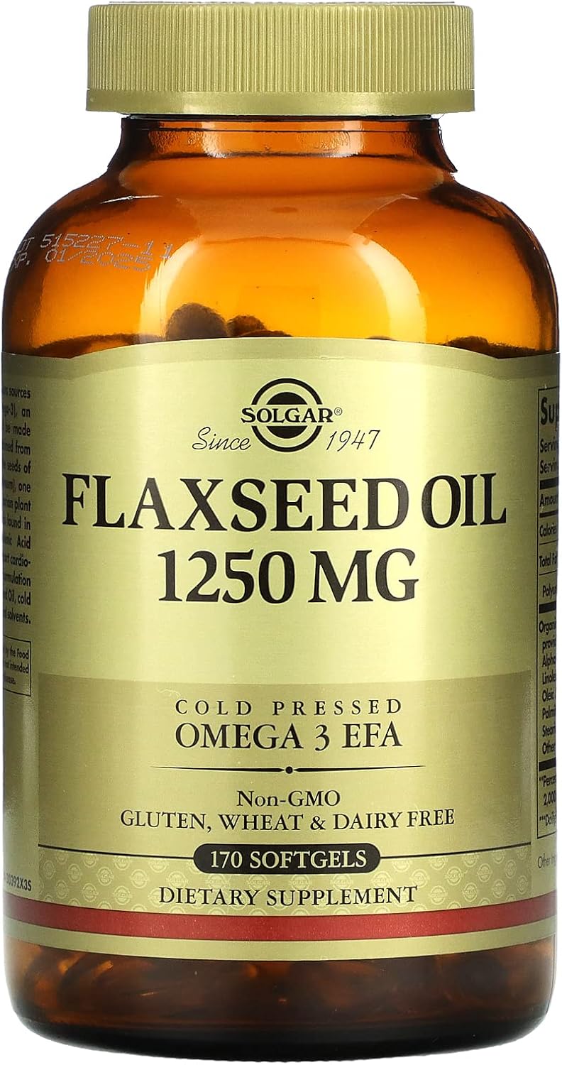 Buy Solgar Flaxseed Oil 1250 mg 170 Softgel at Ubuy Malaysia