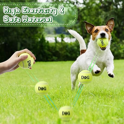 Miniatura 2 de 30 pelotas de tenis para perros, coloridas e interactivas, regalo para jugar ejercicio y entrenamiento de 2.5 pulgadas, juguetes para perros fáciles