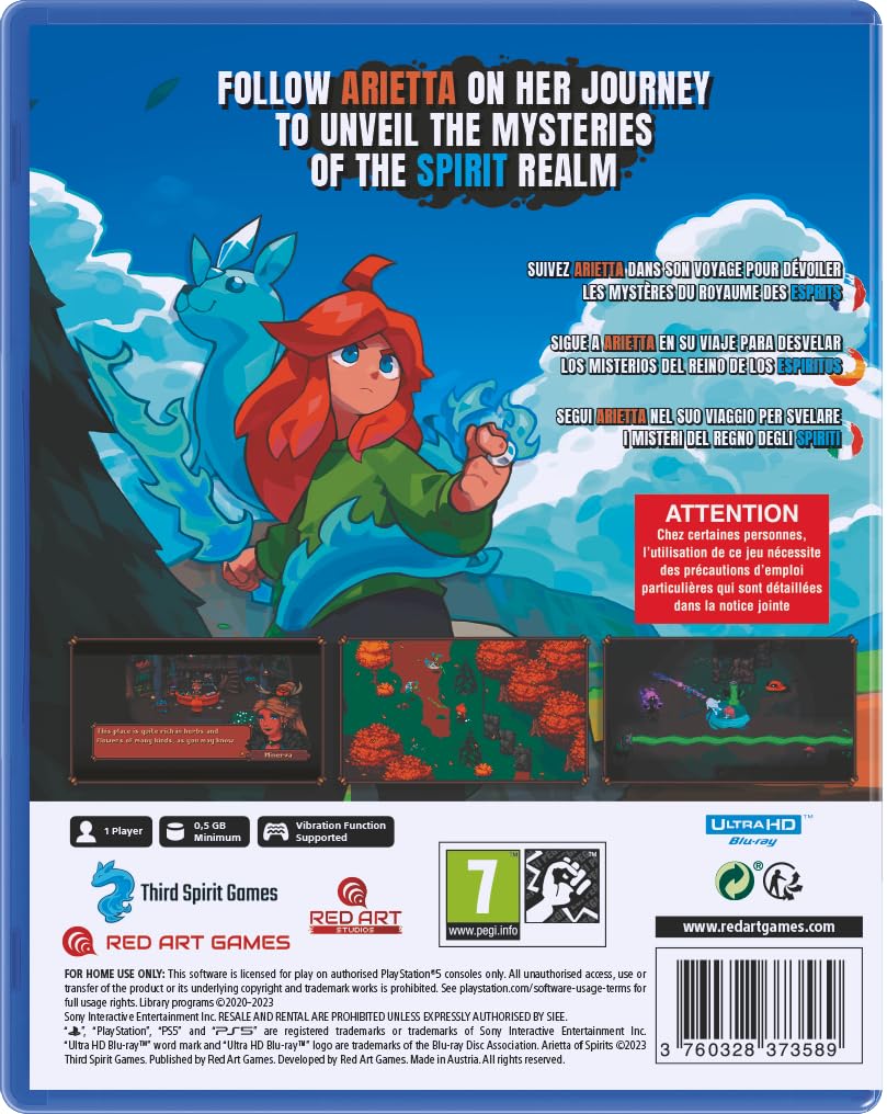 TEST - Arietta of Spirits - Un jeu d'aventure plein de magie dans l
