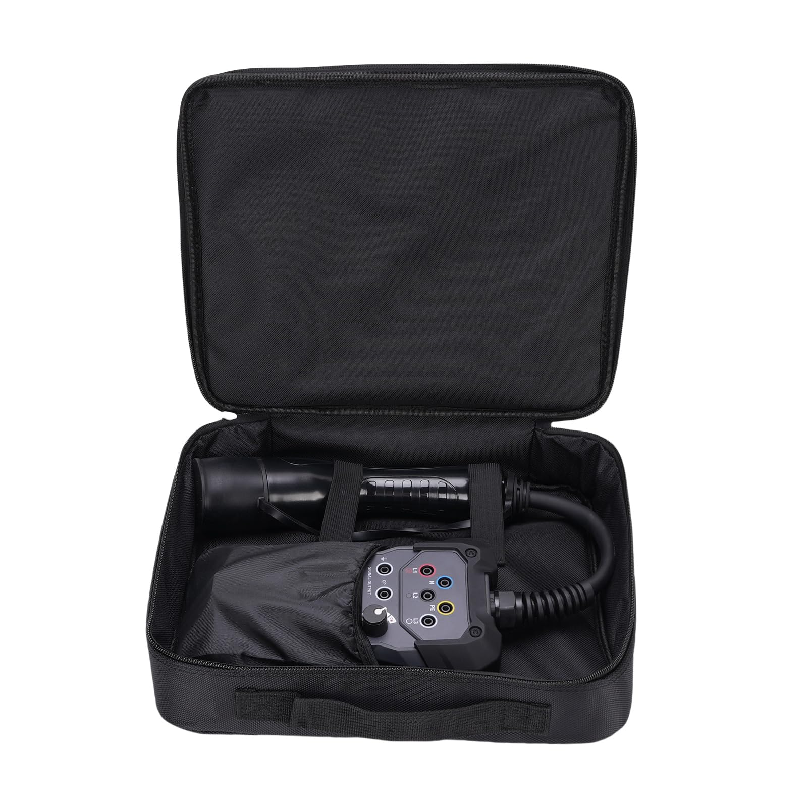 Adaptateur de testeur EVSE, testeur de Tension, Kit de Test de Station de Charge EV, Prise Universelle de 4mm, indicateur LED, commutateurs rotatifs