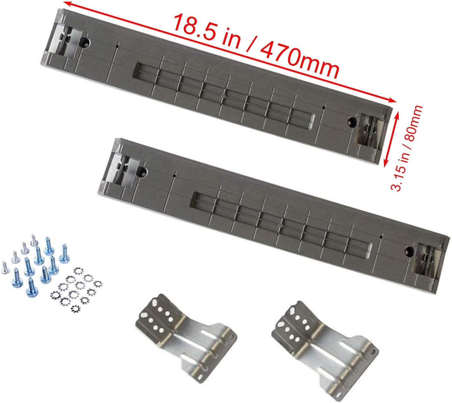 Durable SKK-7A Stacking Kit Compatible with Samuang Washers & Dryers 27 inch Front Load Laundry - Replace for SKK-8K, SKK-8A, SKK-7A, SK-5A, SK-5AXAA