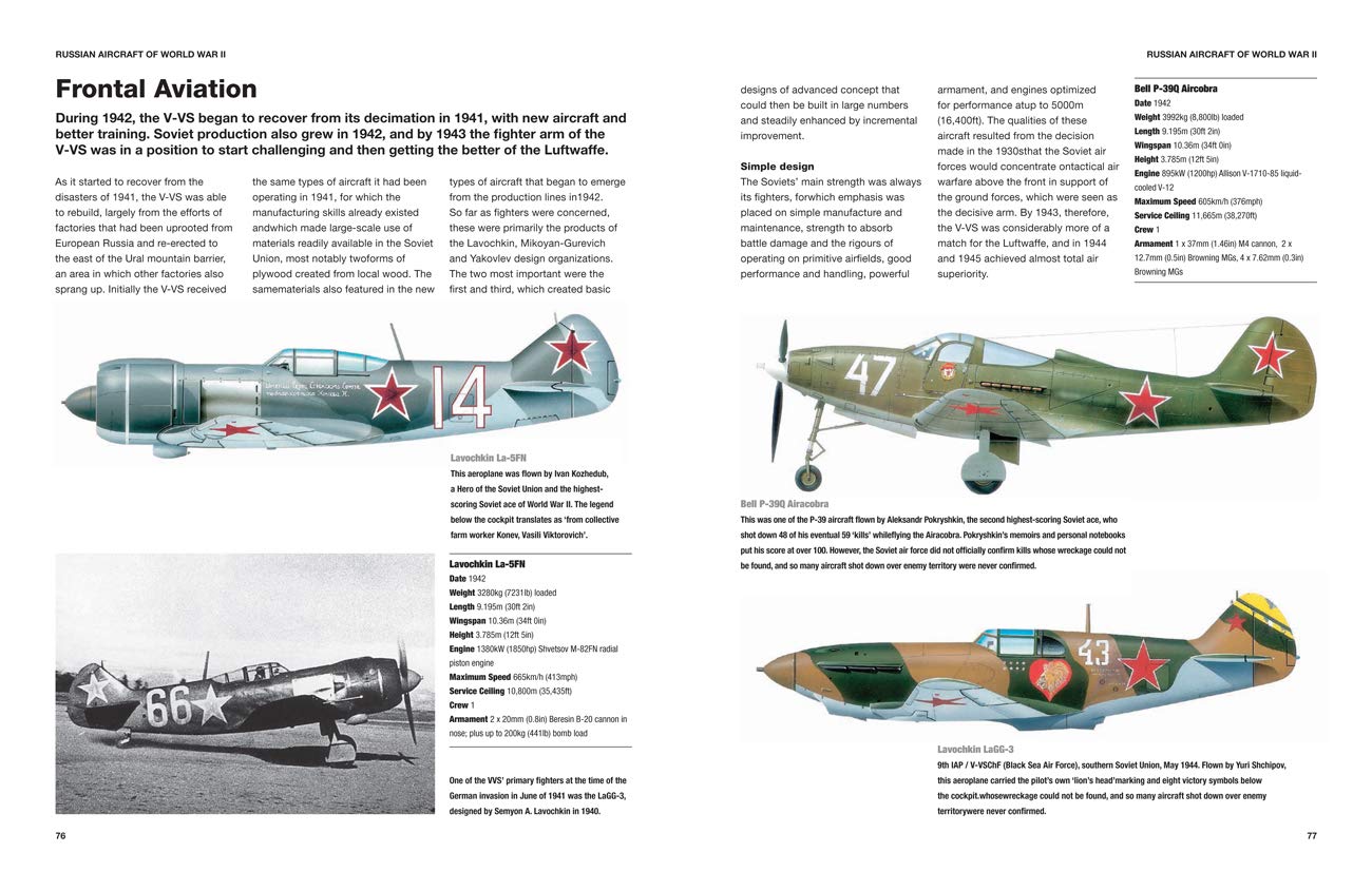Russian Aircraft of World War II: 1939-1945 (Technical Guides)