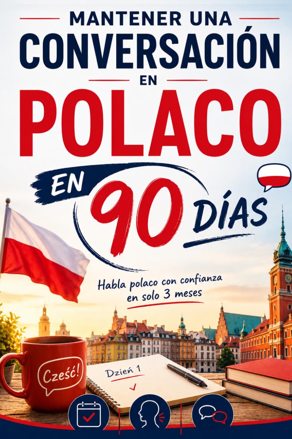 Mantener una Conversación en Polaco en 90 Días: El programa sencillo para hablar con soltura incluso si empiezas desde cero