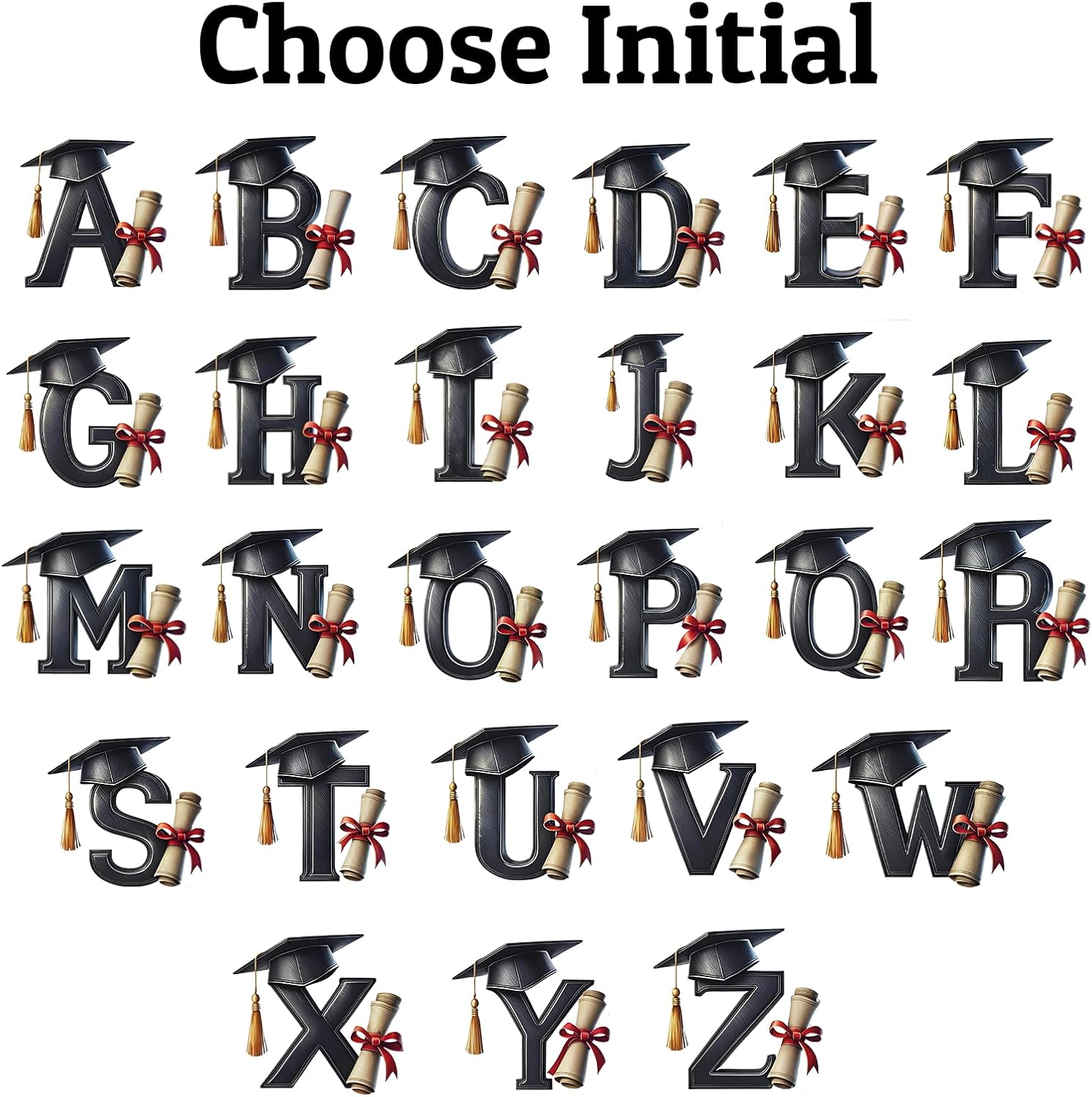 Personalized 2026 Graduation Gifts, Custom Graduation Mug With Initial Name, High School College Masters Degree Phd Graduations Gift,11 oz Graduations Cup, Class of 2026 Gifts, Monogram Coffee Mug - Image 6