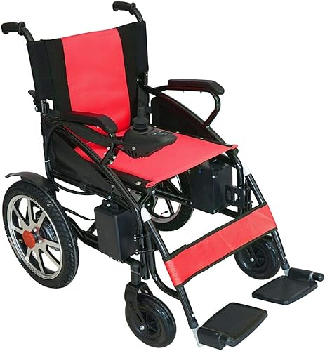 Miniatura 9 de Thrive Mobility Sillas de ruedas eléctricas plegables y de viaje para adultos mayores, silla de ruedas motorizadas (negro, 17 pulgadas de ancho de