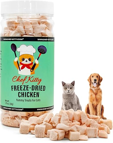Miniatura 39 de Freeze-Dried Chicken Heart Treats for Cats & Dogs – 100% Human Grade, Single Ingredient, High-Protein, Healthy Snack – No Additives or Preservatives