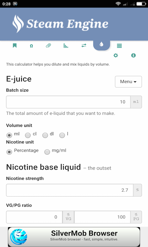 how much is elf bar vape E Liquid Recipe Calculator main image 1