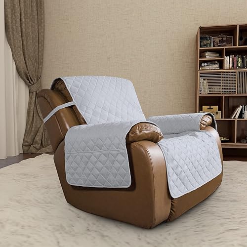 Miniatura 999 de Easy-Going - Funda reversible para sofá, resistente al agua, con varillas de espuma y correas elásticas, protector de muebles para mascotas y perros