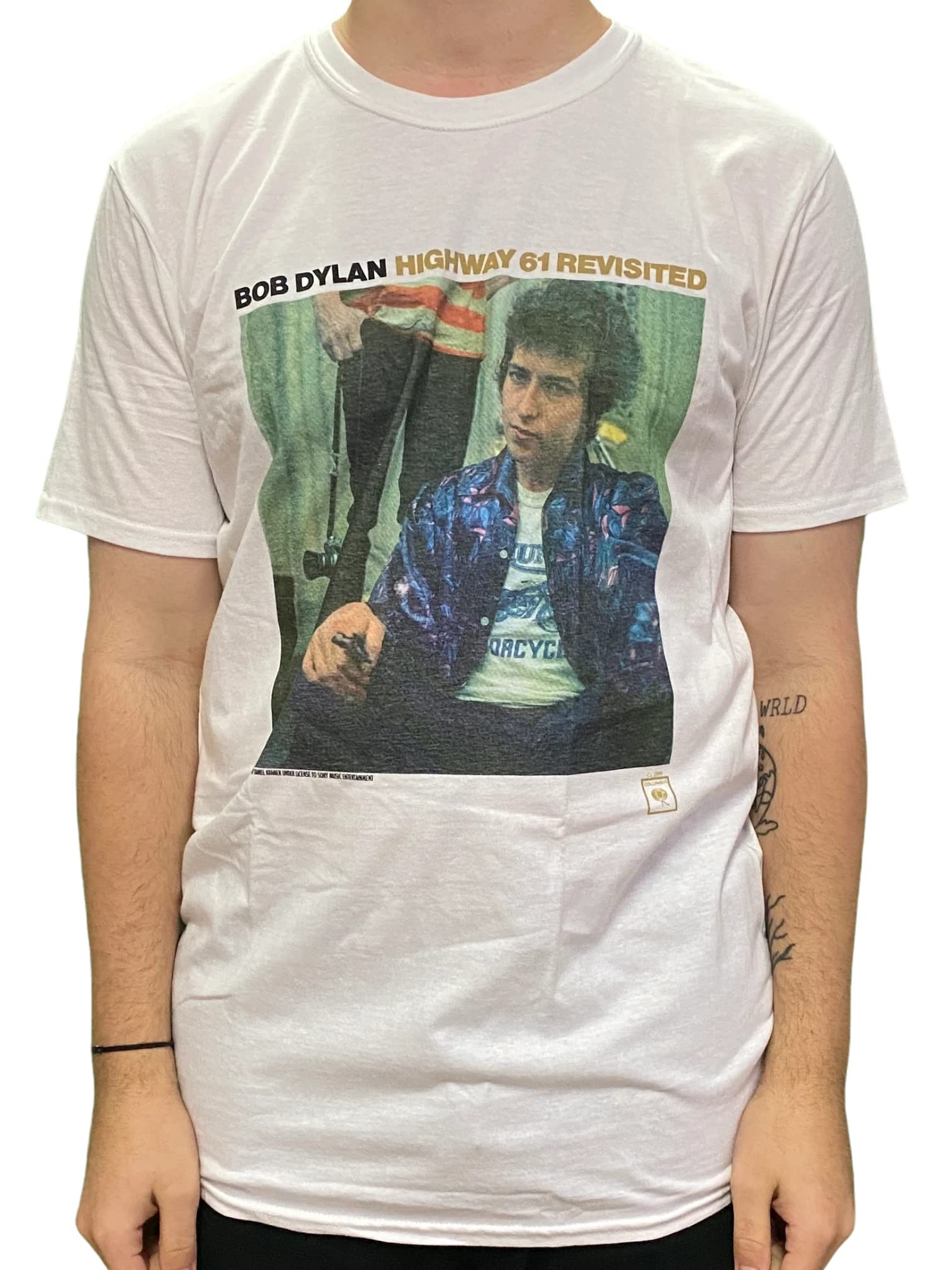 Men's Highway 61 Revisited T-Shirt X-Large White