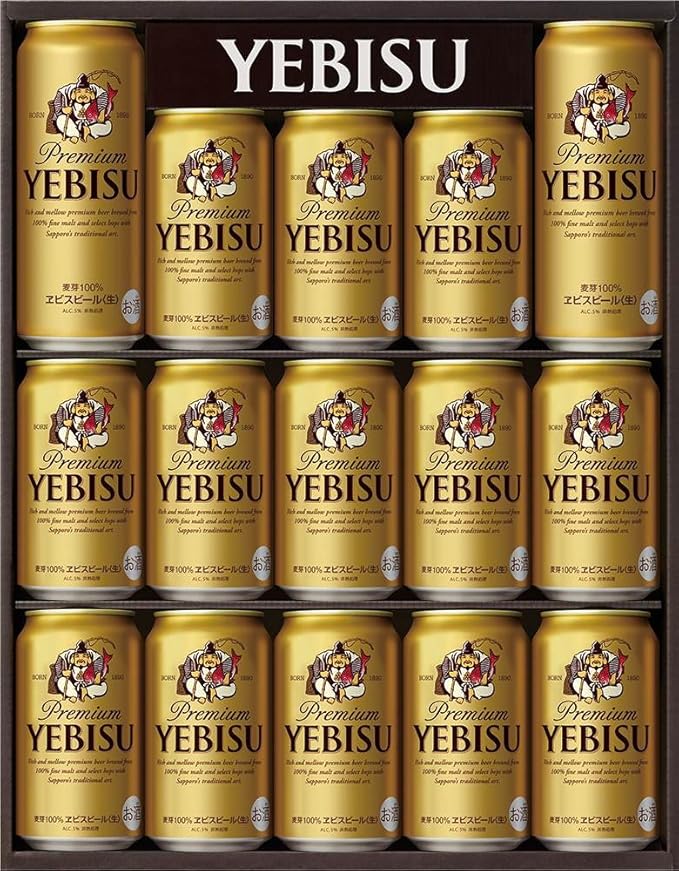 三越ギフト エビスビール まるずわい蟹缶詰のセット