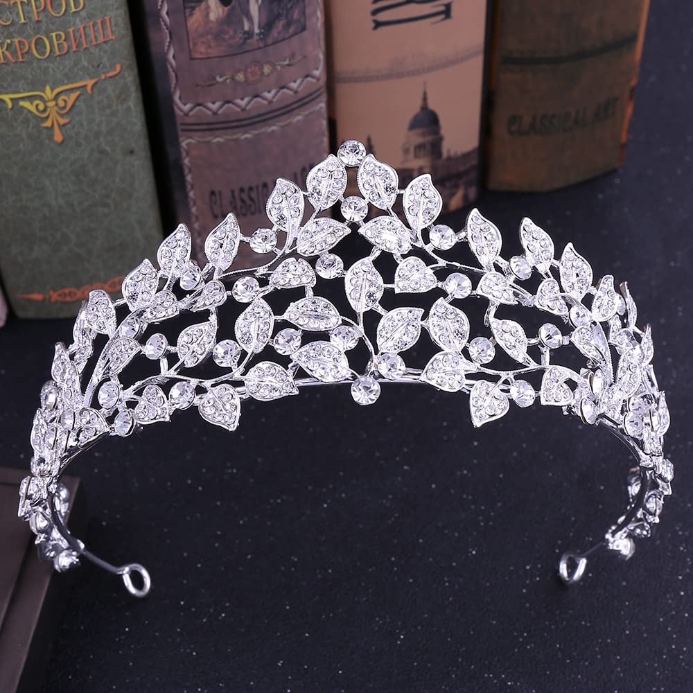 Couronne Enfants Flocons Neige - Diadème Argenté - Accessoire Fête Anniversaire Photo Princesse