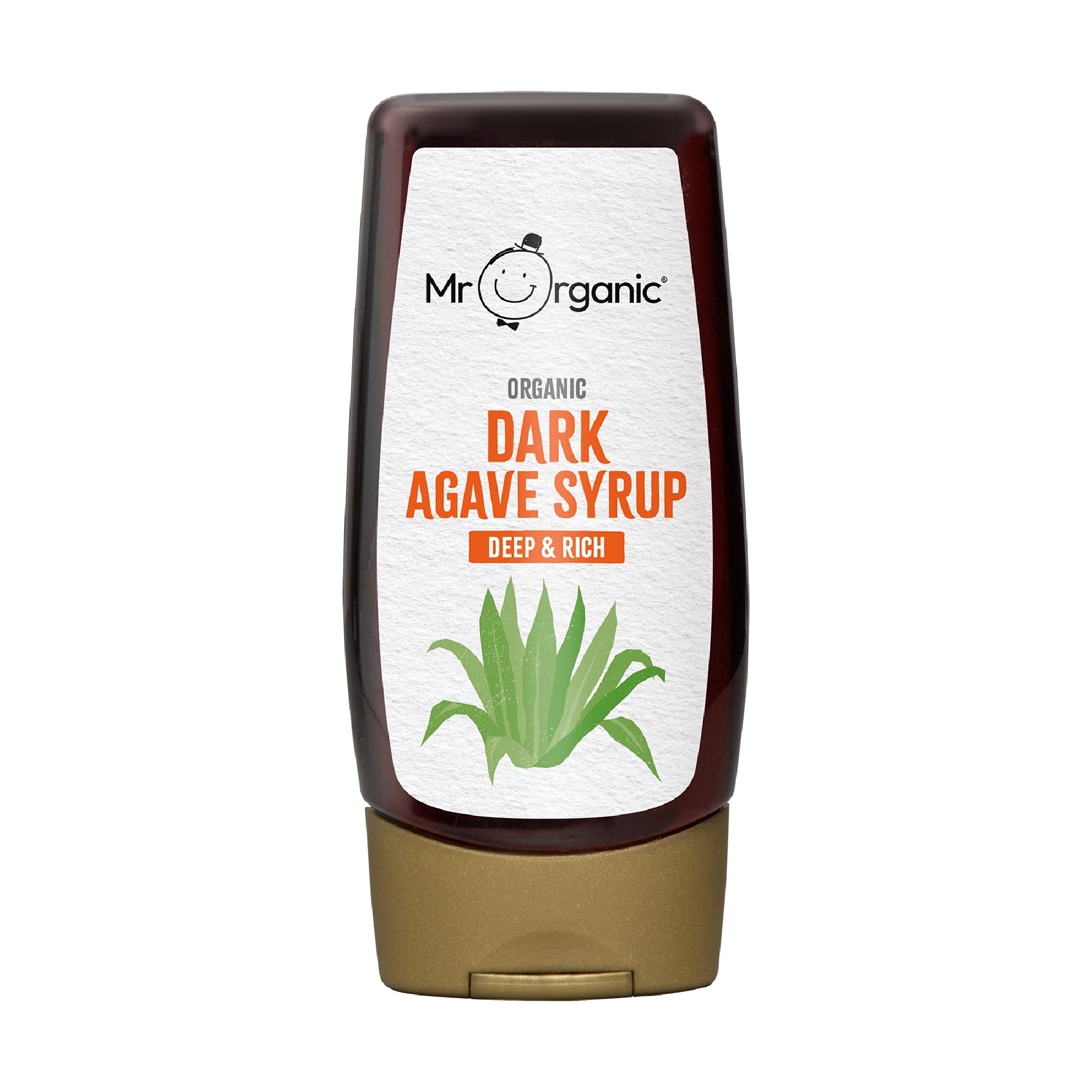 Mr Organic Dark Agave Syrup - 250ml, Natural Sweetener