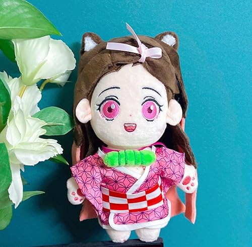 Miniatura 2 de HTGKVV Nezuko - Muñeco de peluche de 9.0 pulgadas, lindo peluche para fanáticos y niños, regalo de cumpleaños, muñeca de algodón, mercancía,