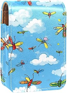 Lipstick Case,Leather Lip Gloss Lipstick Orga...